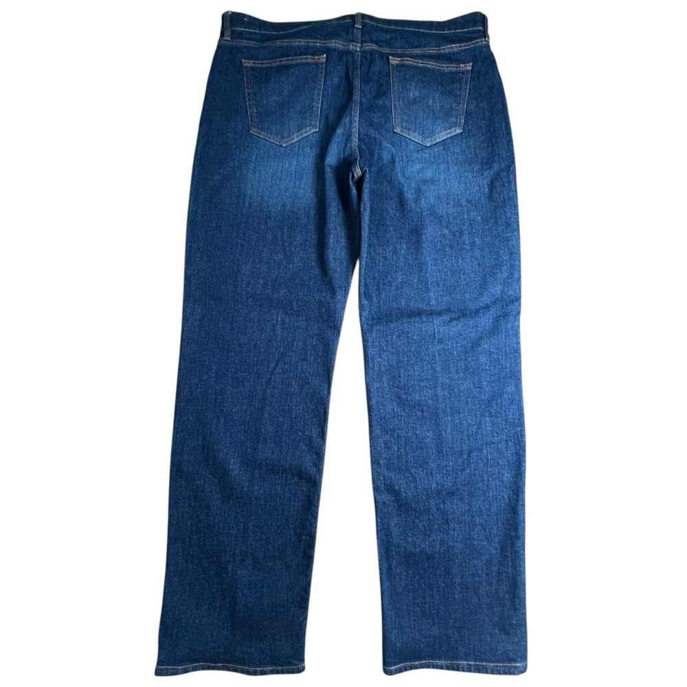 Atelier Munro Mens 42X33 Custom Fit Straight Leg Dark Wash Jeans - Picture 3 of 9